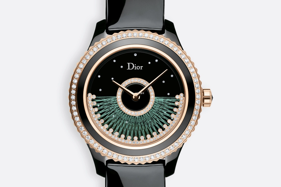 Dior,Dior Grand Bal 38mm,38mm,Rose Gold,Ceramic,Black,Automatic,Sapphire,Round,CD124BH4A002 0000