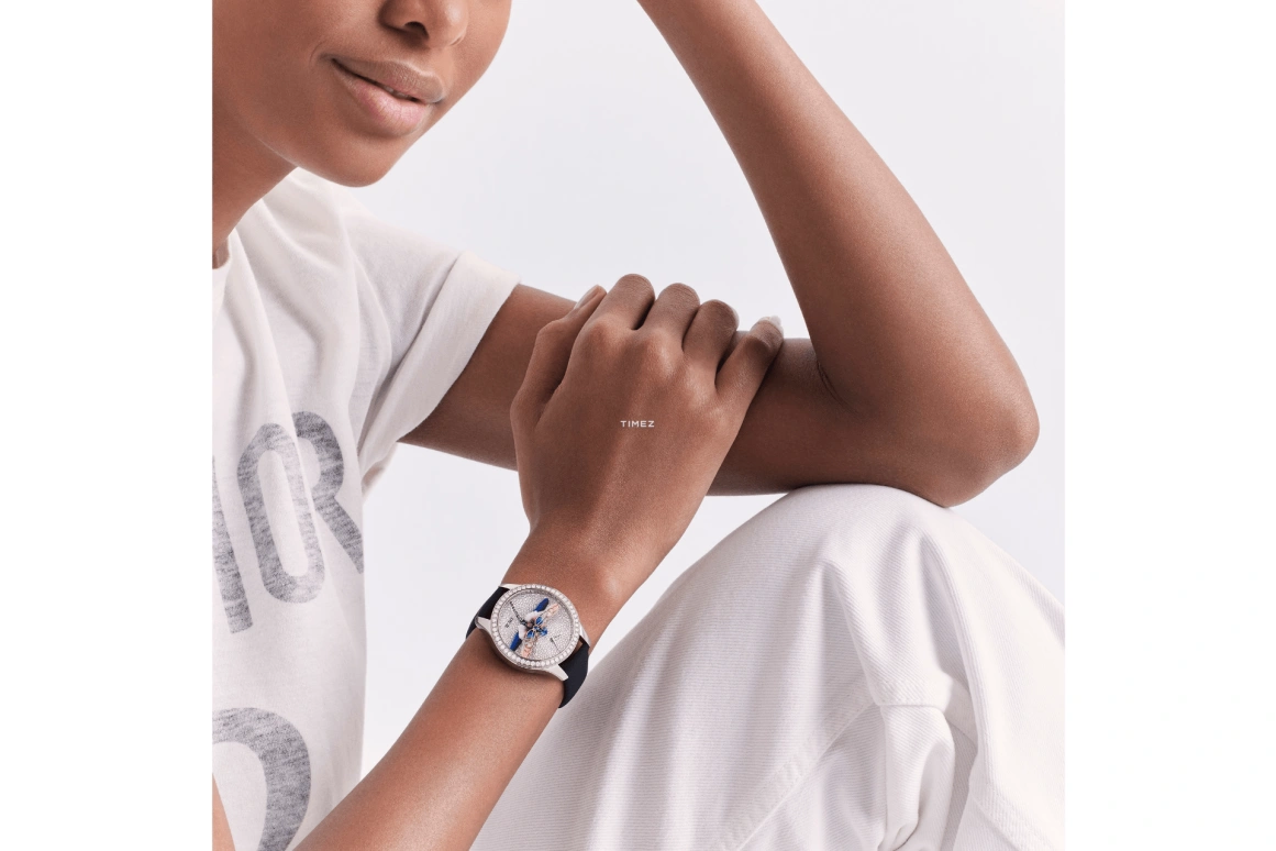 Dior,High Timepieces 36mm,36mm,White Gold,Silver,Quartz,Sapphire,Crystal Glass,Round,CD13316X1056