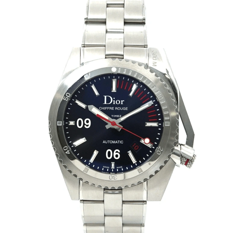 Dior,Other 42mm,42mm,Stainless Steel,Black,Automatic,Day,Sapphire,Crystal Glass,CD085510M001