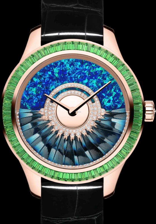 Dior,High Timepieces 36mm,36mm,Rose Gold,Blue,Automatic,Sapphire,Round,CD153B7X1147