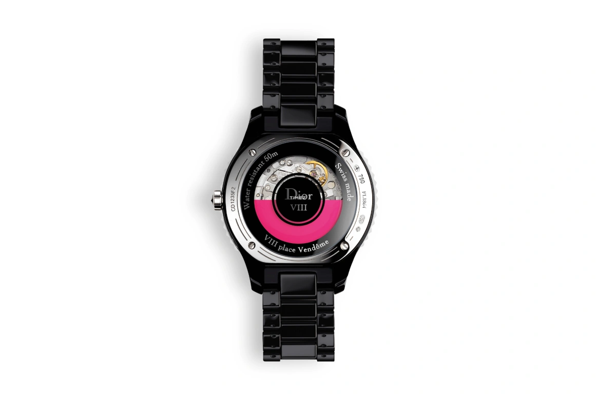 Dior,Other 33mm,33mm,Ceramic,Black,Automatic,Sapphire,Crystal Glass,Round,CD1235F2C001 0000
