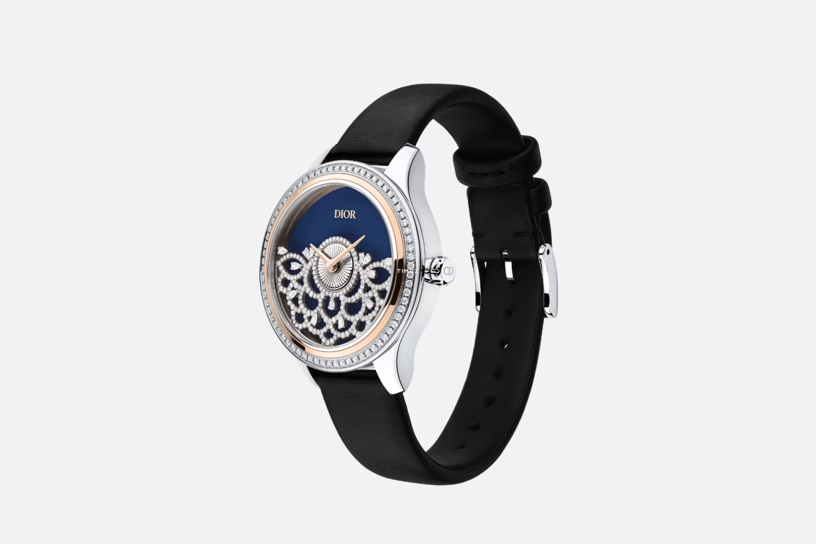 Dior,Dior Grand Bal 36mm,36mm,Stainless Steel,Blue,Automatic,Sapphire,Crystal Glass,Round,CD153B2X1232