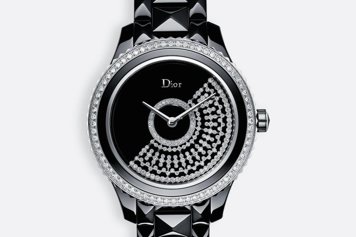 Dior,Other 38mm,38mm,Stainless Steel,Ceramic,Black,Automatic,Sapphire,Round,CD124BE3C001 0000