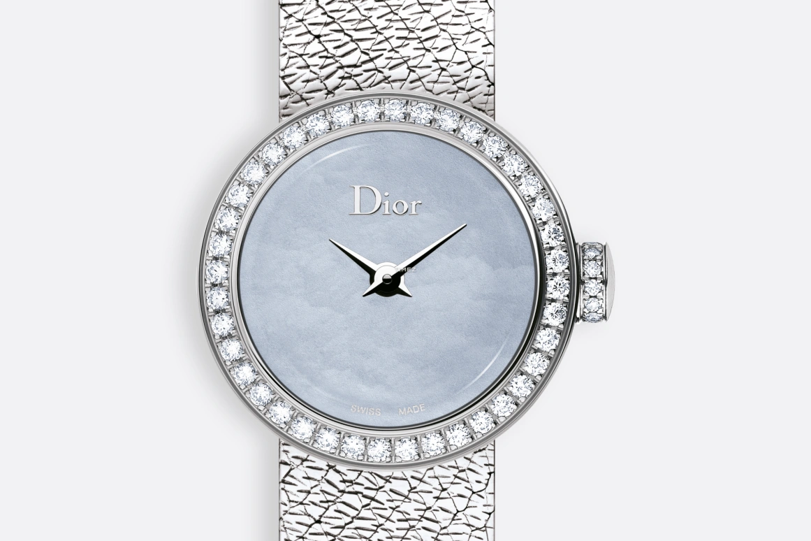 Dior,La D de Dior 19mm,19mm,Stainless Steel,Grey,Quartz,Sapphire,Round,CD040110M002