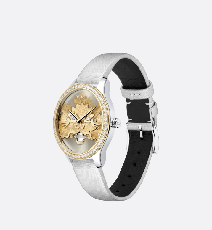 Dior,Dior Grand Bal 36mm,36mm,Stainless Steel,Silver,Gold,Automatic,Sapphire,Crystal Glass,Round,CD13352X1339 0000