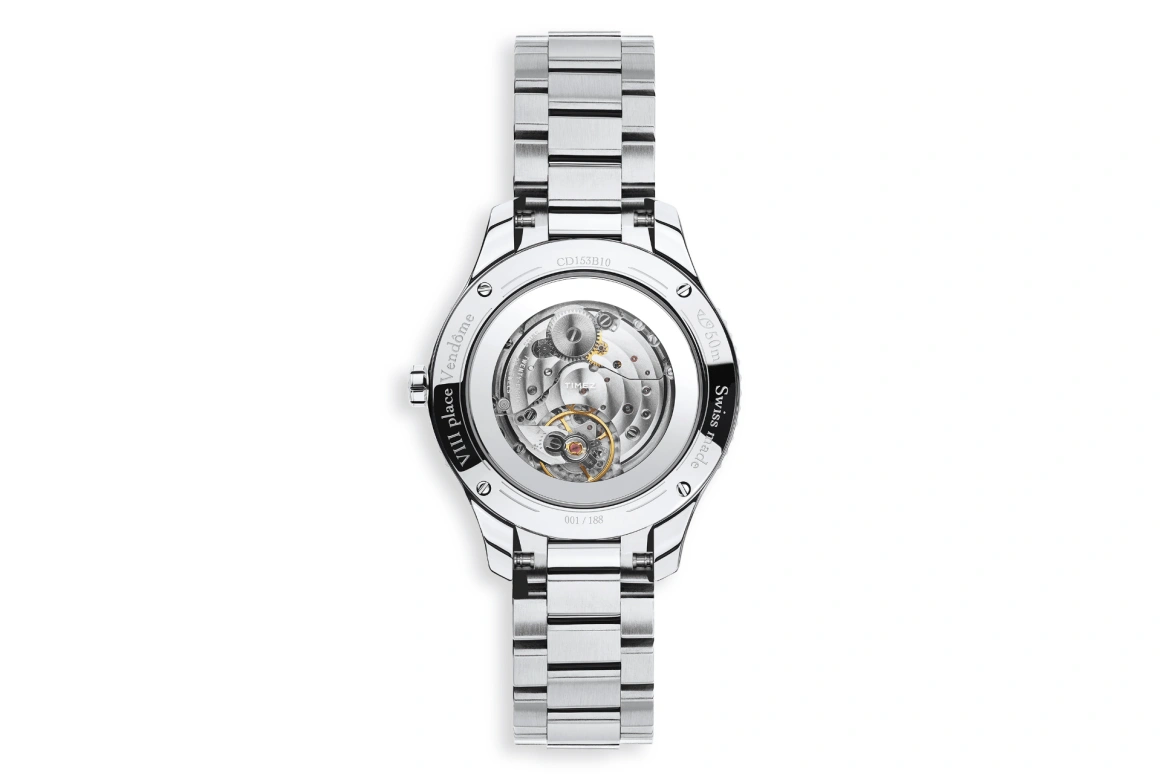 Dior,Dior Grand Bal 36mm,36mm,Stainless Steel,Stainless Steel,Pearl,Silver,Automatic,Sapphire,Round,CD153B10M004 0000