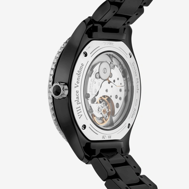 Dior,Other 38mm,38mm,Ceramic,Black,Automatic,Sapphire,Crystal Glass,Round,CD124BE2C001