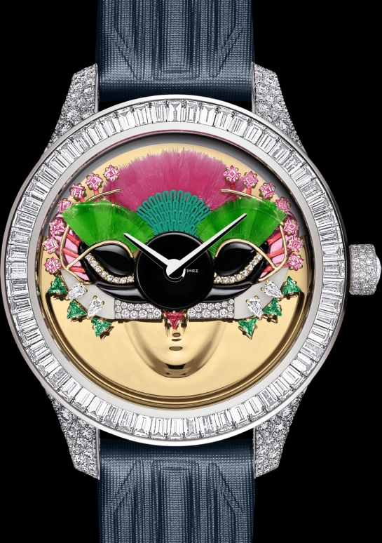 Dior,High Timepieces 36mm,36mm,White Gold,Multi-Color,Automatic,Sapphire,Crystal Glass,Round,CD153B6X1015