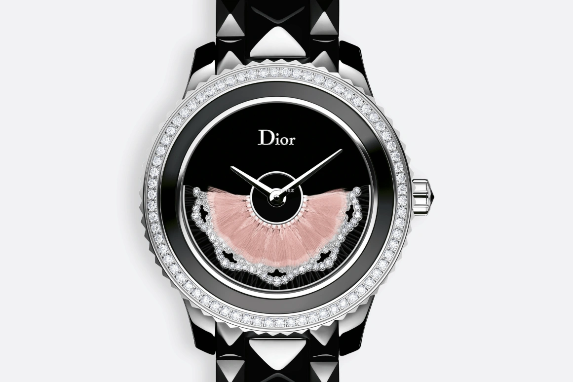 Dior,Dior Grand Bal 33mm,33mm,Stainless Steel,Ceramic,Black,Automatic,Sapphire,Round,CD123BE0C003 0000