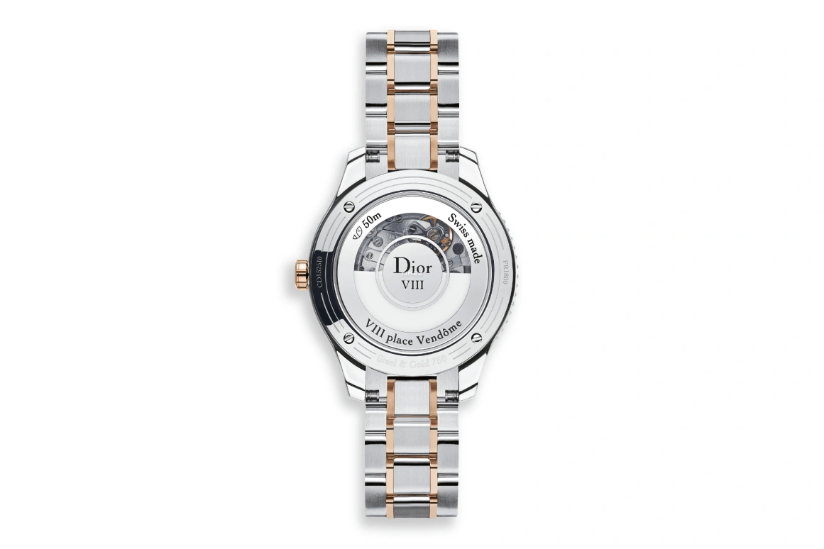 Dior,Other 32mm,32mm,Stainless Steel,Silver White,Automatic,Sapphire,Round,CD1525I0M001 0000