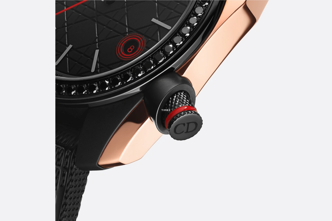 Rolex,Chiffre Rouge 38mm,38mm,Stainless Steel,Rose Gold,Black,Automatic,Day,Sapphire,Crystal Glass,CD08352X1345 0000