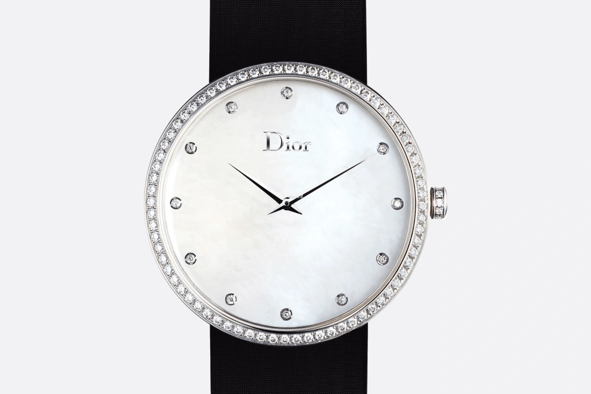 Dior,La D de Dior 38mm,38mm,Stainless Steel,White,Quartz,Sapphire,Round,CD043114A001 0000