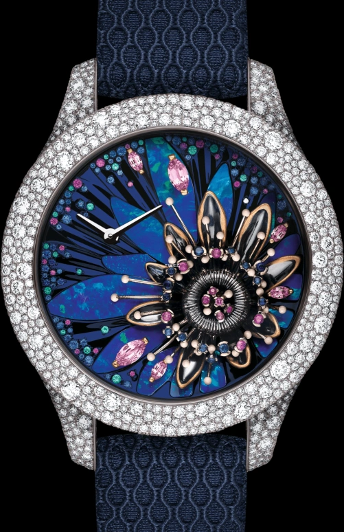 Dior,High Timepieces 36mm,36mm,White Gold,Blue,Quartz,Sapphire,Crystal Glass,Round,CD13416ZA010