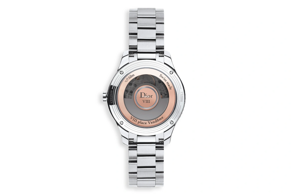 Dior,Other 36mm,36mm,Stainless Steel,Blue,Automatic,Sapphire,Crystal Glass,Round,CD153510M001 0000