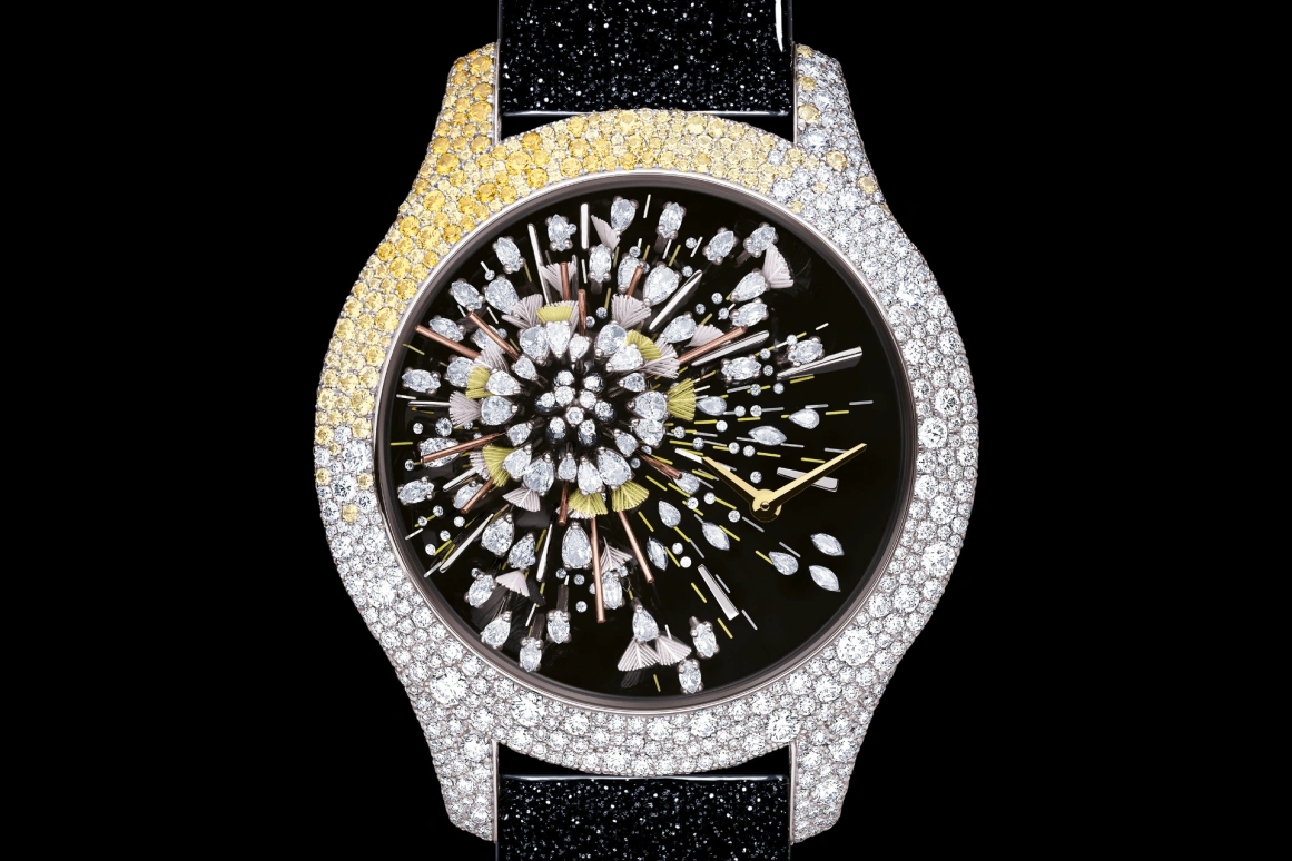 Dior,High Timepieces 36mm,36mm,White Gold,Black,Quartz,Sapphire,Crystal Glass,Round,CD13416ZA018 0000
