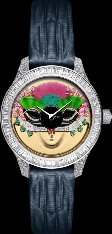 Dior,High Timepieces 36mm,36mm,White Gold,Multi-Color,Automatic,Sapphire,Crystal Glass,Round,CD153B6X1015