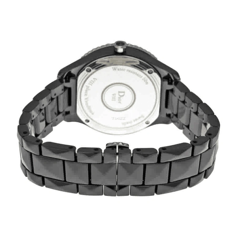Dior,Other 38mm,38mm,Ceramic,Black,Quartz,Sapphire,Crystal Glass,Round,CD1241E0C001