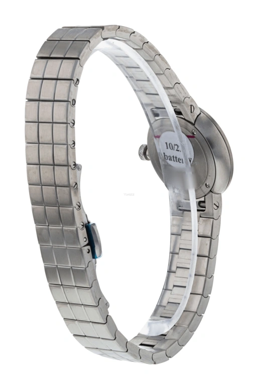 Dior,La D de Dior 25mm,25mm,Stainless Steel,Silver,Grey,Quartz,Sapphire,Crystal Glass,Round,CD047110M001 0000