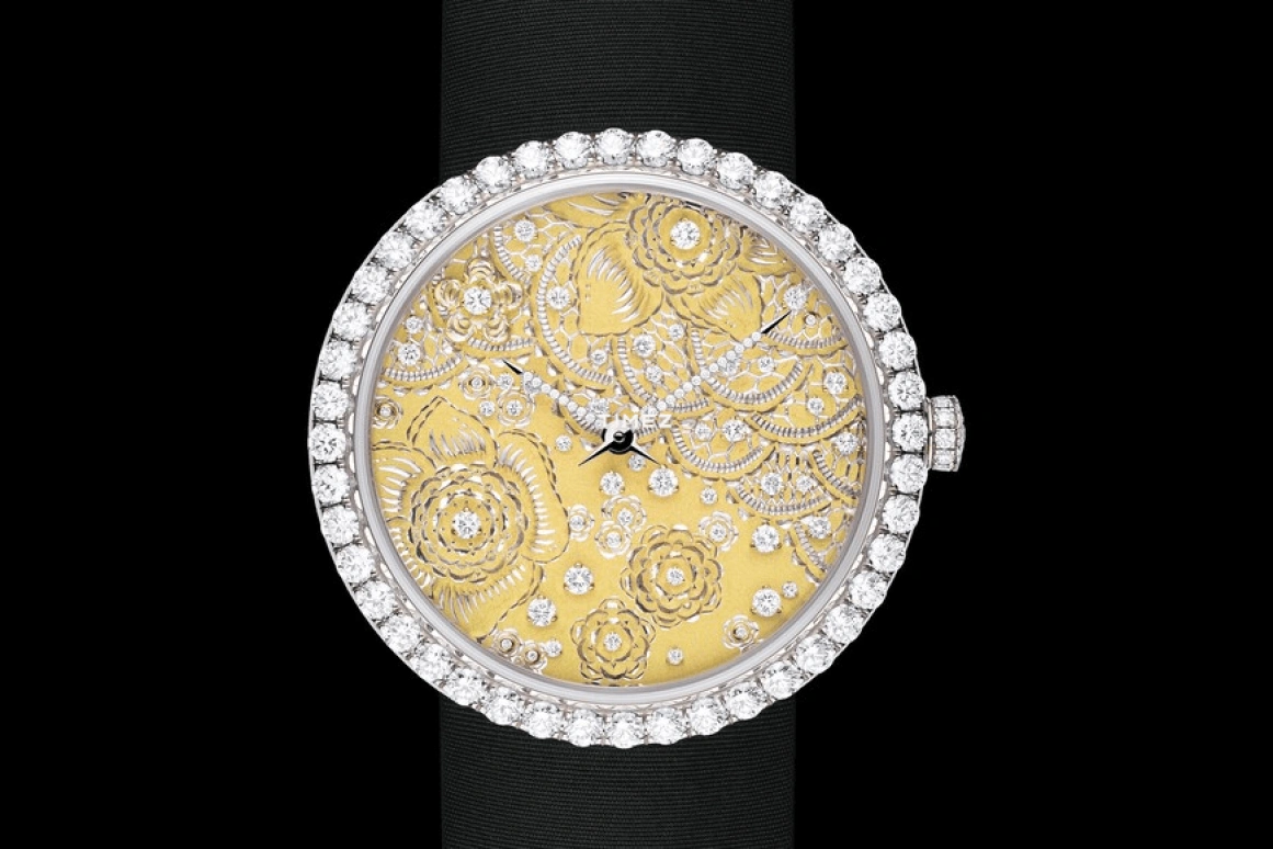 Dior,High Timepieces 38mm,38mm,White Gold,Gold,Quartz,Sapphire,Round,CD043164A001