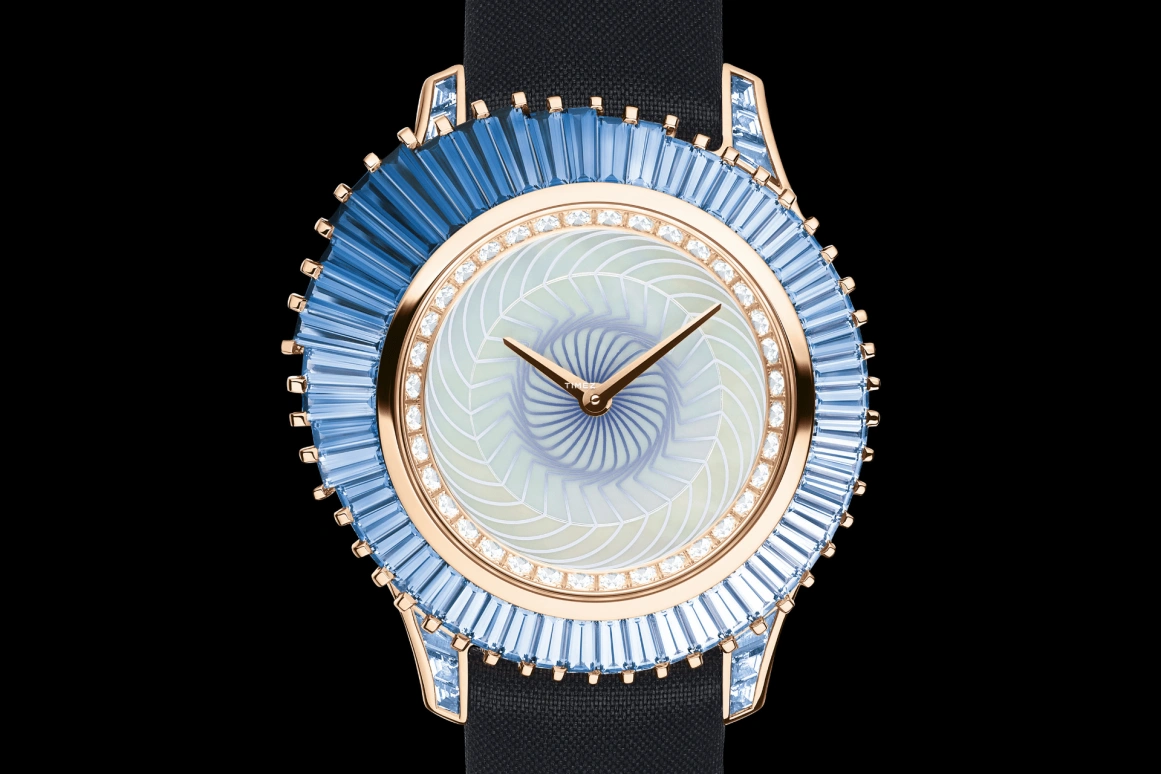 Dior,High Timepieces 28mm,28mm,Rose Gold,Blue,Quartz,Sapphire,Crystal Glass,CD132170A001 0000