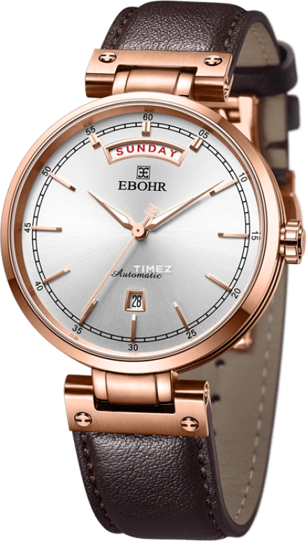 Ebohr,Master 41.50mm,41.50mm,Stainless Steel,Silver,Automatic,Date,Day,18093138