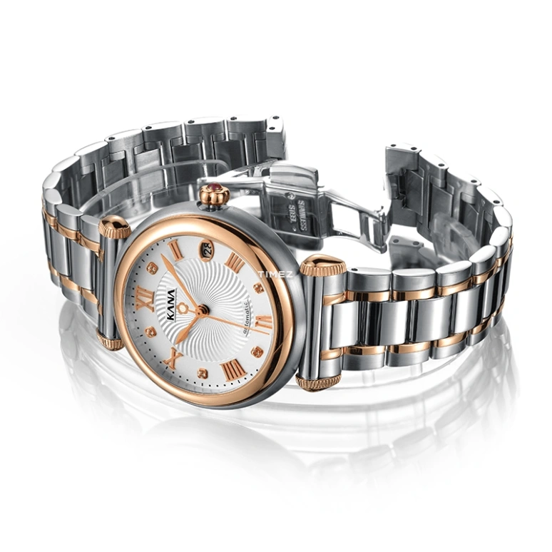 Ebohr,Kana 36mm,36mm,Stainless Steel,White,Automatic,Day,Sapphire,Glass,80120223