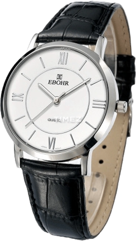Ebohr,Other 36mm,36mm,Stainless Steel,White,Quartz,Sapphire,Crystal Glass,Round,00831437