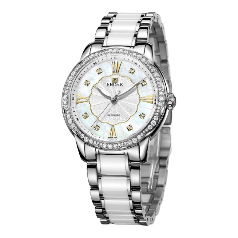 Ebohr,Master 36mm,36mm,Stainless Steel,White,Quartz,Sapphire,Crystal Glass,Round,11000228