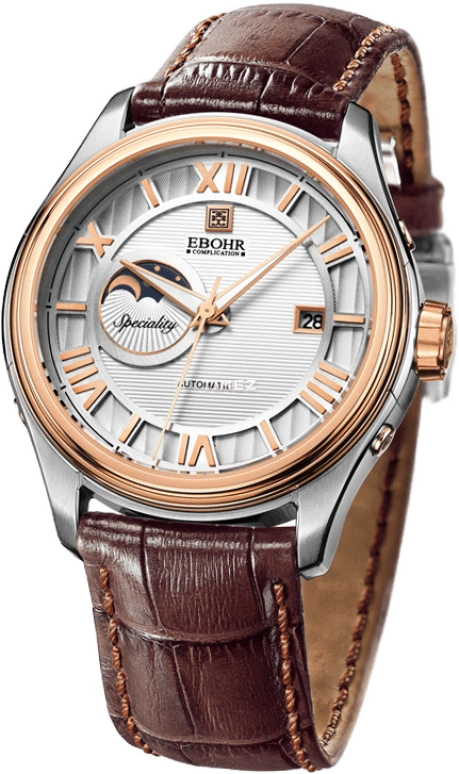 Ebohr,Explorer ,Stainless Steel,White,Day,Day / Night Indication,Round,60180230
