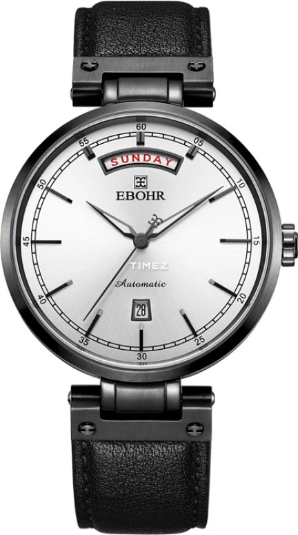 Ebohr,Master 41.50mm,41.50mm,Stainless Steel,Silver White,Automatic,Date,Day,18091138