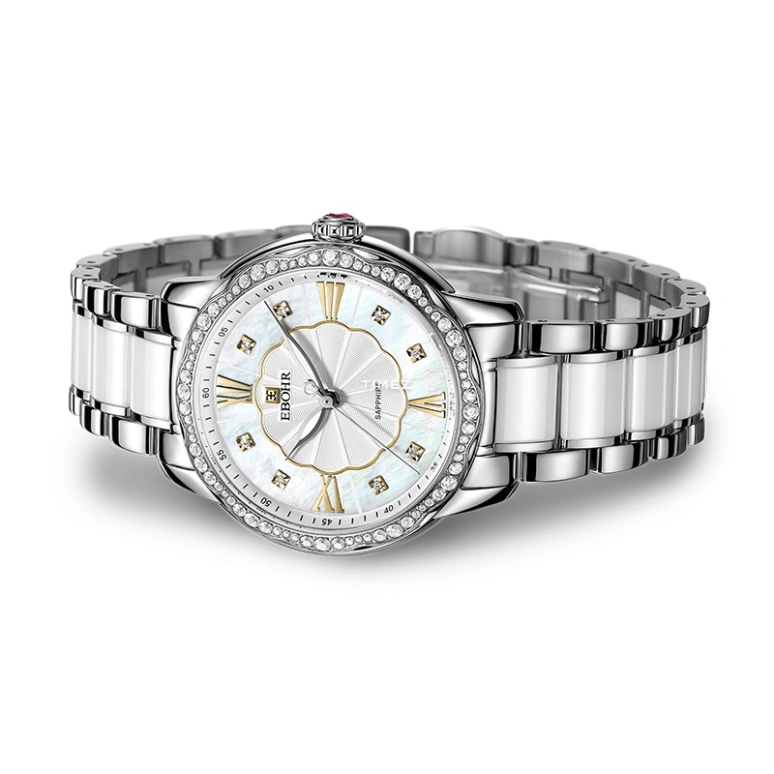 Ebohr,Master 36mm,36mm,Stainless Steel,White,Quartz,Sapphire,Crystal Glass,Round,11000228