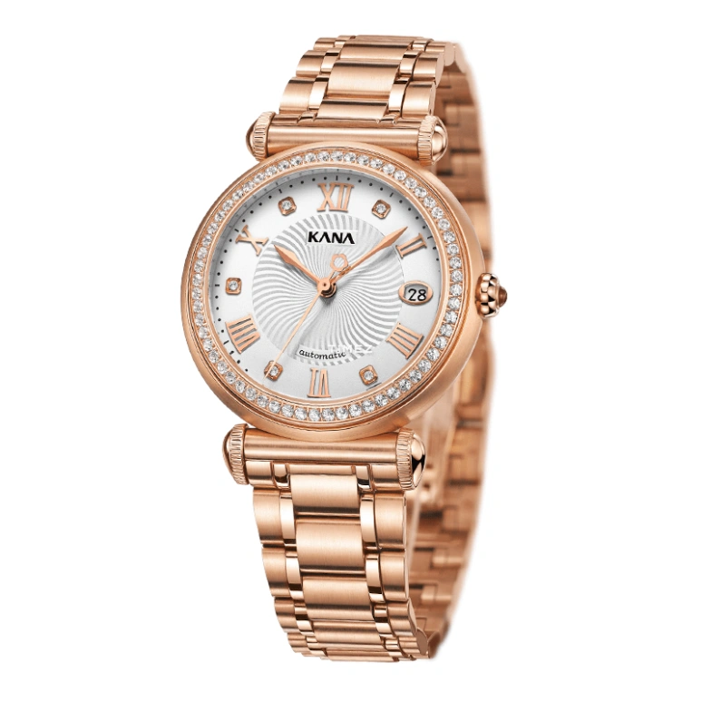 Ebohr,Kana 36mm,36mm,Stainless Steel,White,Automatic,Day,Sapphire,Crystal Glass,80120322
