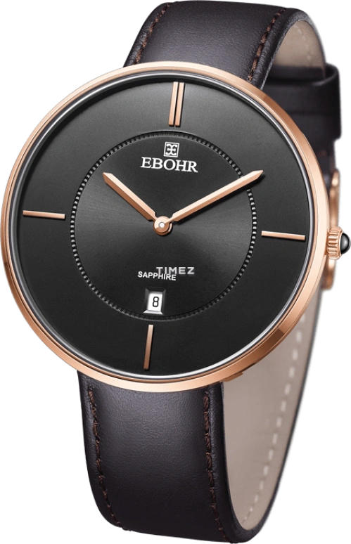 Ebohr,Master 41mm,41mm,Stainless Steel,Black,Quartz,Day,Sapphire,Crystal Glass,18033239