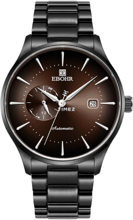 Ebohr,Master 41.50mm,41.50mm,Stainless Steel,Coffee,Automatic,Day,Sapphire,Crystal Glass,11298118
