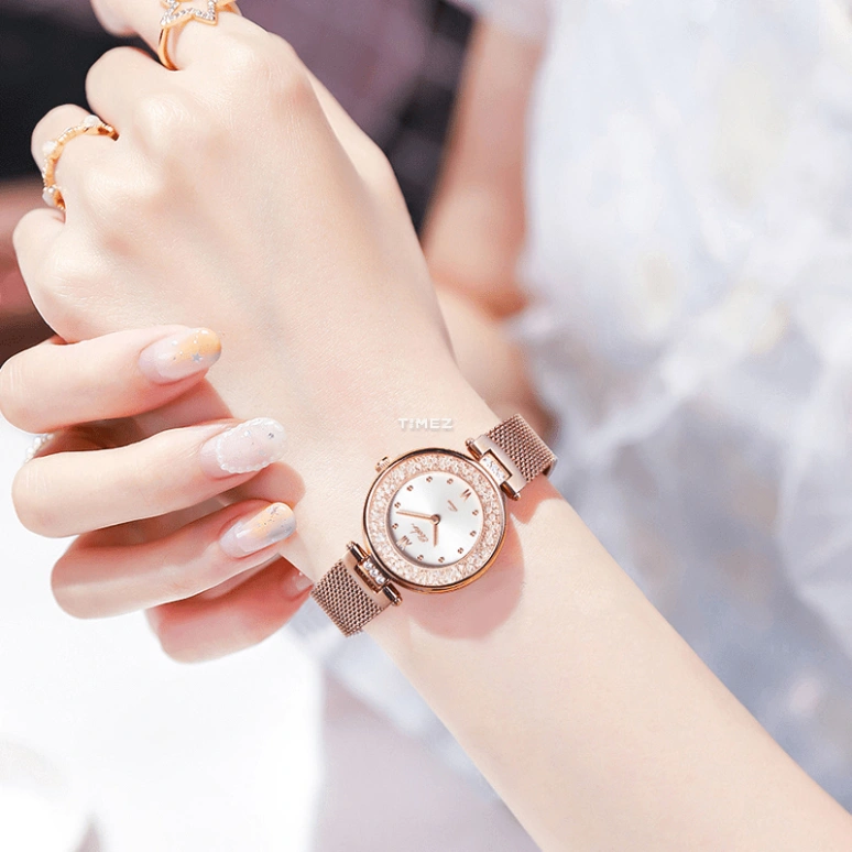 Ebohr,Other 30mm,30mm,Stainless Steel,White,Quartz,Mineral,Round,51553426