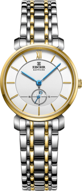 Ebohr,Master 28mm,28mm,Stainless Steel,White,Quartz,Sapphire,Crystal Glass,Round,19045129