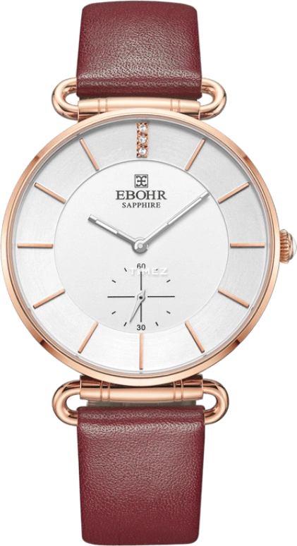 Ebohr,Master 36mm,36mm,Stainless Steel,White,Quartz,Sapphire,Crystal Glass,Round,17050243
