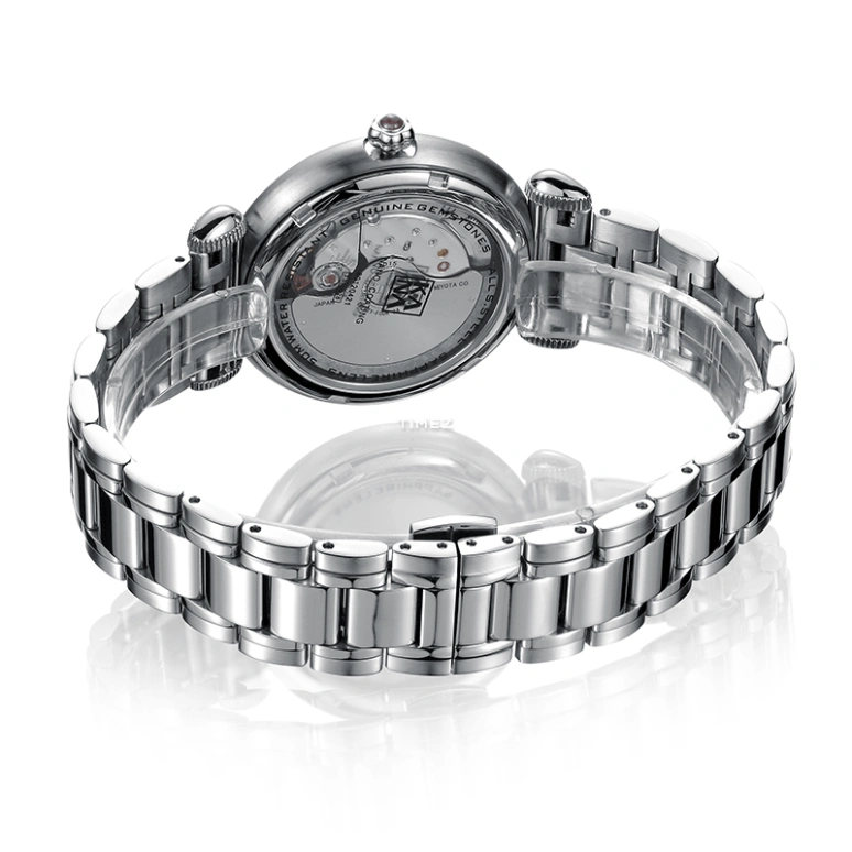 Ebohr,Kana 36mm,36mm,Stainless Steel,Red,Automatic,Day,Sapphire,Glass,80120421