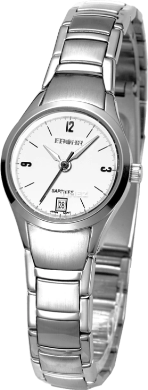 Ebohr,Other 24mm,24mm,Stainless Steel,White,Quartz,Day,Sapphire,Crystal Glass,02386447