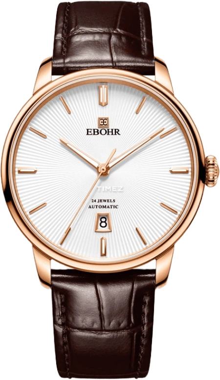 Ebohr,Master 41.50mm,41.50mm,Stainless Steel,White,Day,Sapphire,Crystal Glass,Round,20243136