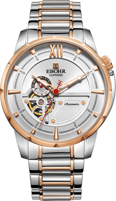 Ebohr,Master 42mm,42mm,Stainless Steel,Silver,Automatic,Sapphire,Crystal Glass,Round,17090117
