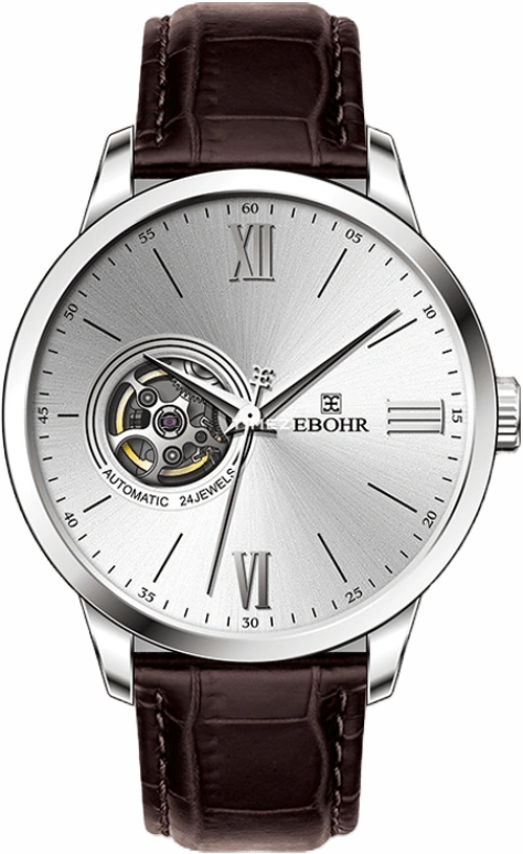 Ebohr,Other 42mm,42mm,Stainless Steel,Silver,Round,70340235