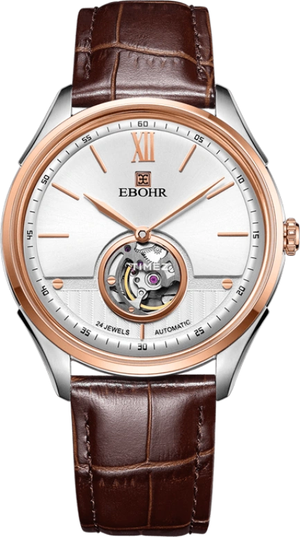 Ebohr,Master 41.50mm,41.50mm,Stainless Steel,Silver White,Automatic,Sapphire,Crystal Glass,Round,18012136