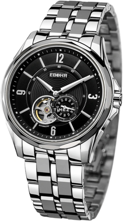 Ebohr,Master 42mm,42mm,Stainless Steel,Black,Automatic,Sapphire,Crystal Glass,Round,10720318