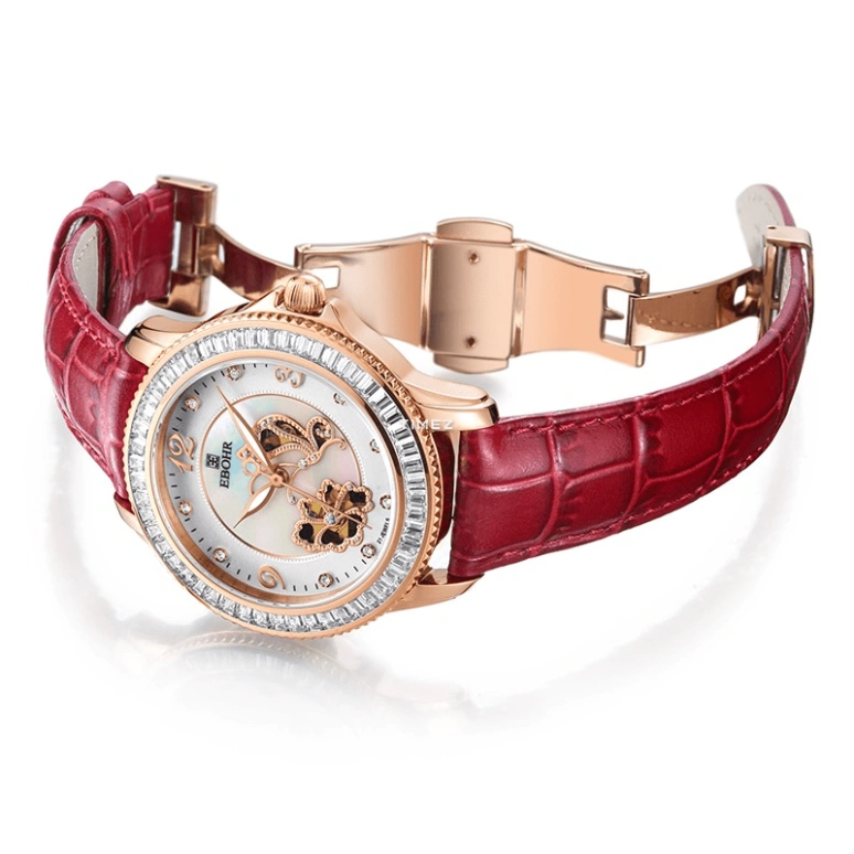 Ebohr,Butterfly 35.50mm,35.50mm,Stainless Steel,White,Automatic,Sapphire,Crystal Glass,Round,10880449