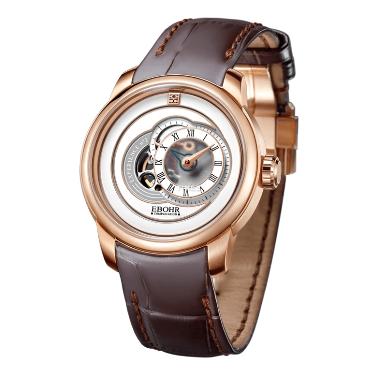 Ebohr,Explorer 43mm,43mm,Stainless Steel,White,Automatic,Sapphire,Glass,Round,60190130