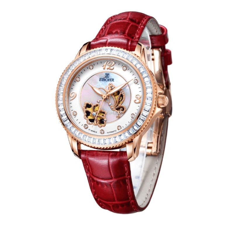Ebohr,Butterfly 35.50mm,35.50mm,Stainless Steel,White,Automatic,Sapphire,Crystal Glass,Round,10880449