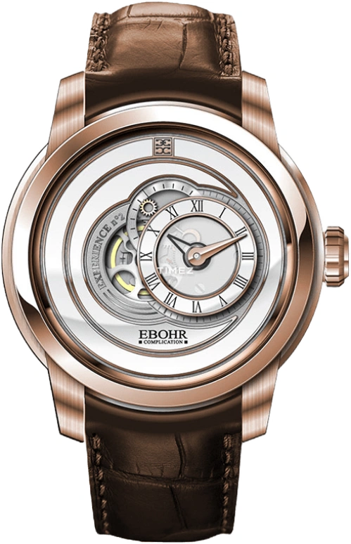 Ebohr,Explorer 43mm,43mm,Stainless Steel,White,Automatic,Sapphire,Glass,Round,60190130