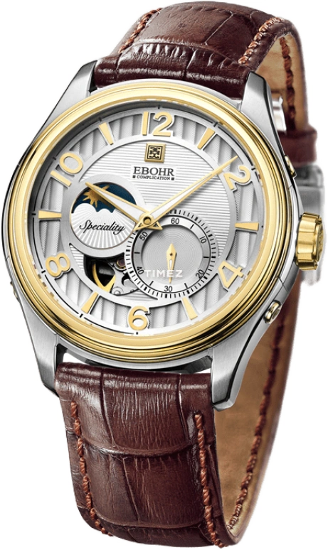 Ebohr,Explorer 42.50mm,42.50mm,Stainless Steel,Silver,Automatic,day-night-indication,60160133