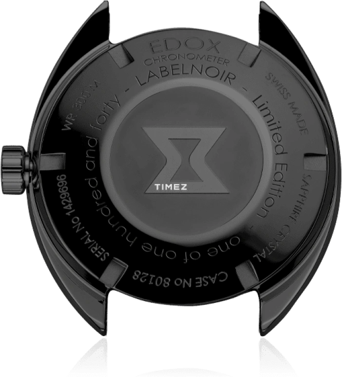 EDOX,Hydro-Sub 42mm,42mm,Stainless Steel,Black,Automatic,Day,41hours,80128,80128-37NLNM-NLN